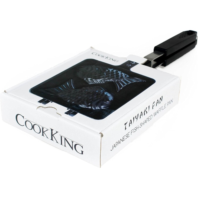 Made in Korea COOKKING Taiyaki Fish-Shaped Pancake Double Pan (붕어빵