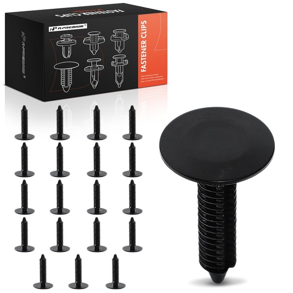 A-Premium 20PCS Nylon Retainer Clip Fasteners Compatible with Ford Explorer
