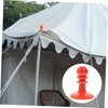 Kisangel Camping Rod Cover Case Set of 8 Mini Plastic