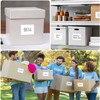 160 Pcs Removable Labels for Storage Bins - 6 X