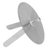Fafeicy Industrial Funnel, Stainless Steel, Large, with Strainer and Brush,