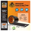 Gorilla Waterproof Patch & Seal Tape 4" x 10' Black,