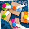 KONTONTY 30pcs Latch Hook Yarn Set for Crocheting Knitting Acrylic