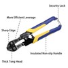 8-inch Jewelry Making Chains Cutter with Bi-Material Ergonomic Handle Grip,