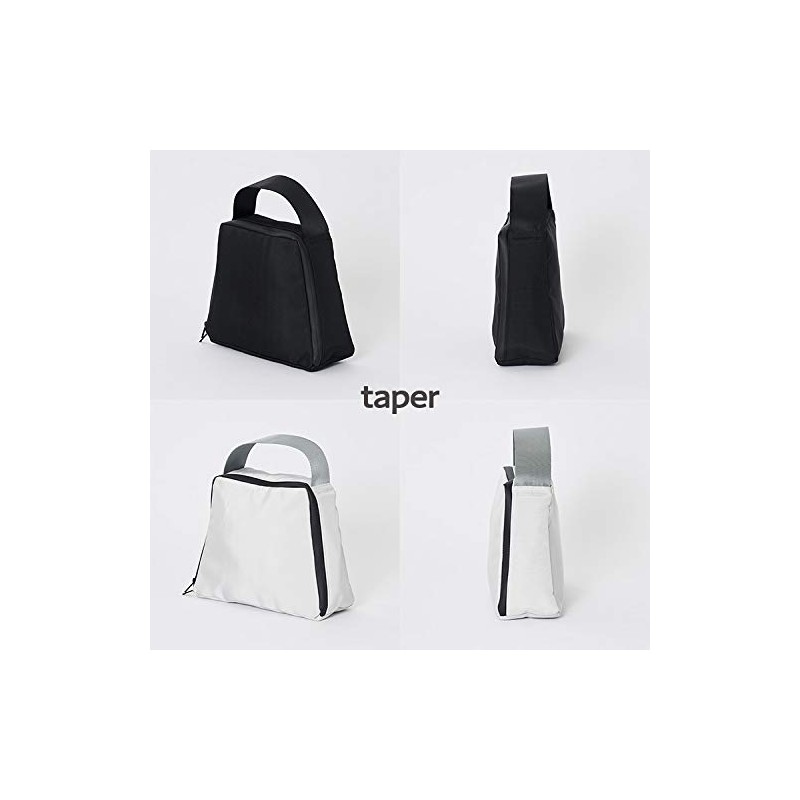tak JTN-0310-GY Gray Lunch Bag 8.7 x 8.7 x 7.1