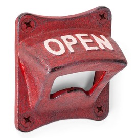 Abbott 27-Iron AGE/266 Collection Square Open Wall Opener, Red