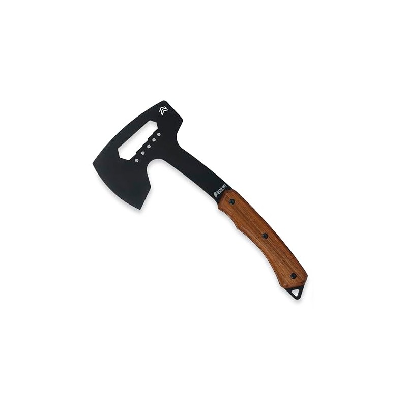 CIMO Camp Axe Carbon Black Coated 90MM Wooden Handle with