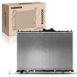 A-Premium Engine Coolant Radiator Assembly with Transmission Oil Cooler Compatible with Mitsubishi Endeavor 2004-2006 V6 3.8L, Automatic Transmission, Replace# MR571068