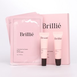 Brillier lip care 3 step dead skin cell moisturizing lip pack pink, 25g / 브릴리에 립케어 3 step 입술각질 촉촉보습 입술전용팩 핑크, 25g