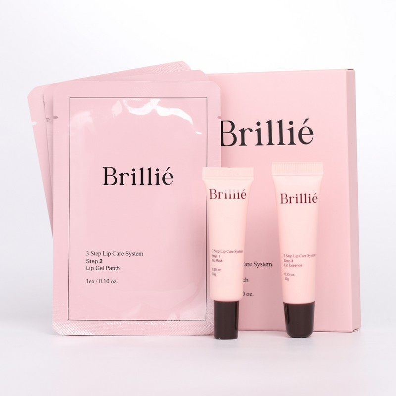 Brillier lip care 3 step dead skin cell moisturizing lip