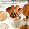 Rustic Kitchen Utensil Holder for Kitchen Countertop,7.6 In