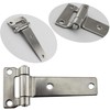 Pair of Stainless Steel 304 T-Shape Door Hatch Hinge L
