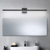 Aipsun 40 inch Modern Black Vanity Light LED Black Bathroom