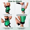 2 Pack Breathable Mesh Catheter Leg Bag Sleeve, Urine Drainage