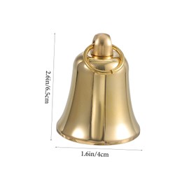 CORHAD Retro Brass Wind Chime Bell Pendant for DIY Crafts and Home Decor for Holiday Decorations Easy to Hang for Weddings and Festive Occasions