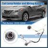 INFINAUTO Tail Lamp Holder and Wiring Harness 92450-3Q000 for Hyundai