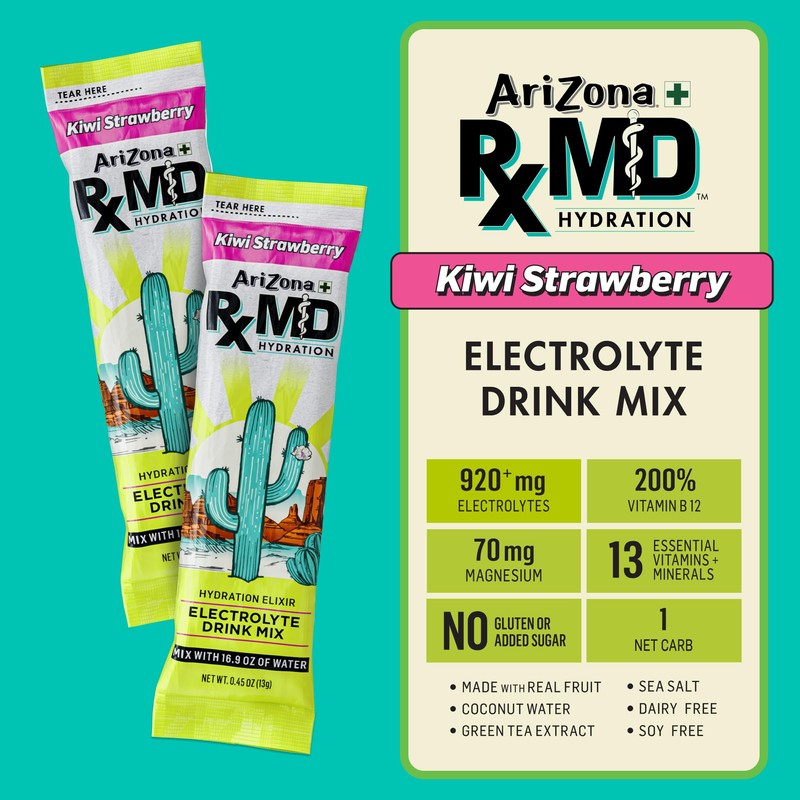 Arizona Rx MD Hydration Kiwi Strawberry - Drink Mix -