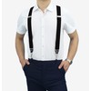 MOHSILY Suspenders, Men's, Women's, Belt, Strong, Double Hook, Pants, Tightly
