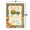 Pick Up Truck Full of Pumpkins Birthday Party Thank You
