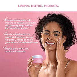 FOREO LUNA Bálsamo desmaquillante ultranutritivo - Desmaquillante facial suave - Gel limpiador facial - Desmaquillante ojos - Vegano y cruelty-free - 