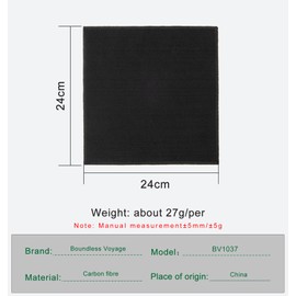 Boundless Voyage Carbon Fire Blanket, Felt Welding Blanket Flame Retardant Up to 1472°F for Grill Stove Soldering Protection BV1037-1pcs