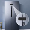CLYMENE Updated French Door Fridge Lock, Childproof Lock for French
