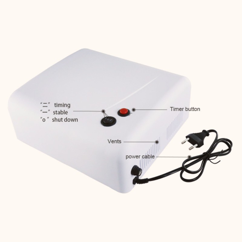 36W UV Nail Dryer for Gel Polish 4pcs 9W Electronic