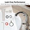 YKEBVPW Tub Spout Adapter Four-in-One Universal Bathtub Faucet Spout Diverter