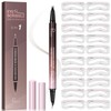 Eyebrow Pen kit,2-in-1 Dual Ended Microblading Eyebrow Pen & 20