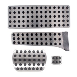 Car Foot Pedal Cover Fuel Brake Non-Slip Clutch Pedal Pads Cover for W203 W204 W210 W211 W212 C E Class