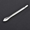 uxcell Micro Scoop 105mm Stainless Steel Reagent Sampling Lab Spoon
