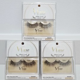 Kiss V-Luxe by KISS i.Envy Mink Lash Inspired in 'Pearl' - Reusable up to 25 Times