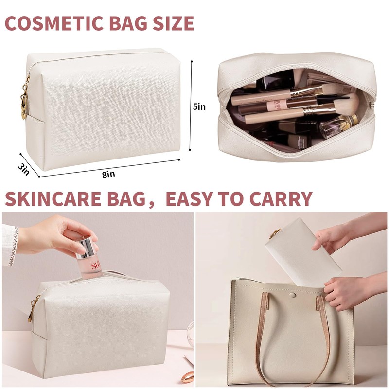SMONT Cosmetic Bag, Beige