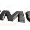 Auto GMC OVERLAY Front Matte Black GMC Emblem 2020+ Acadia