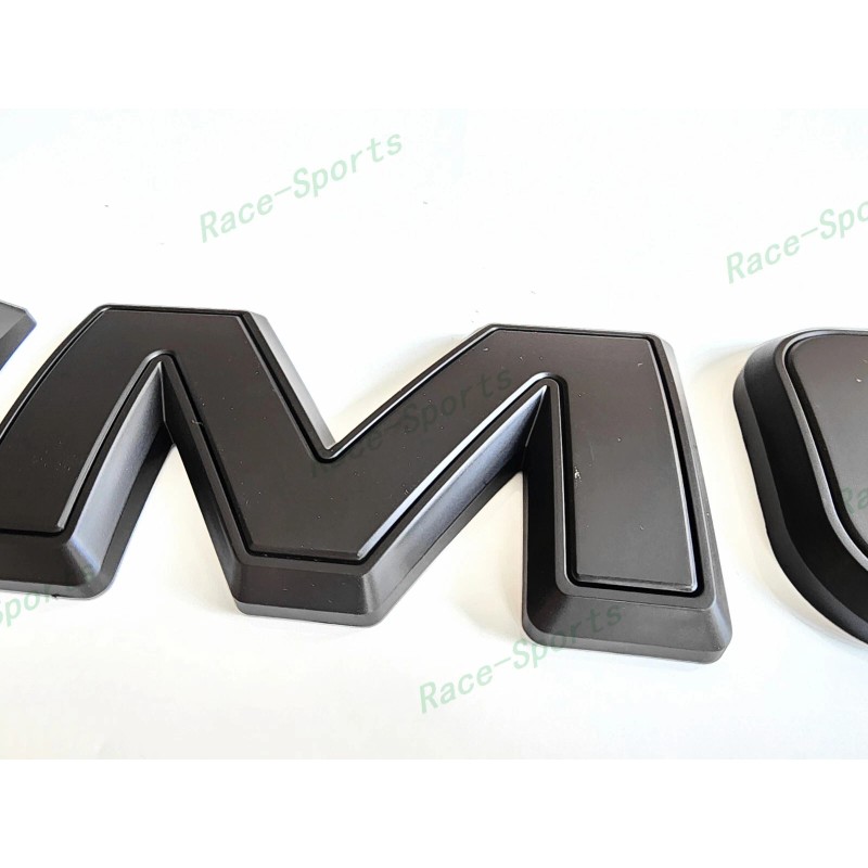 Auto GMC OVERLAY Front Matte Black GMC Emblem 2020+ Acadia