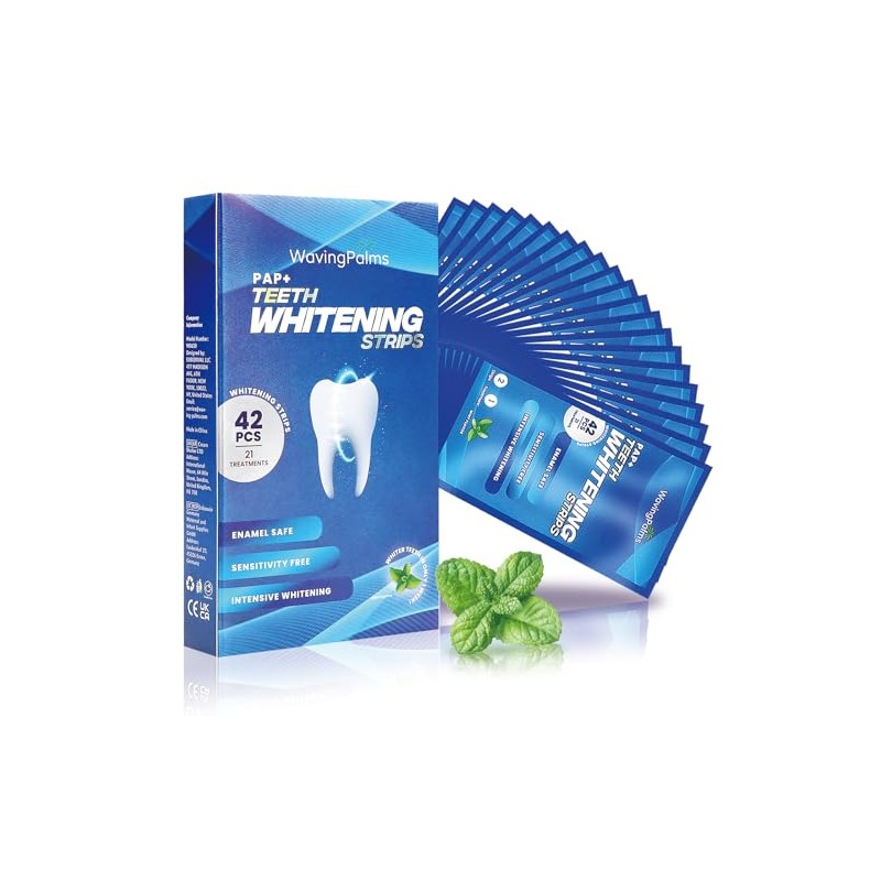 Professional Whitening Strips for Sensitive Teeth:Hydrogen Peroxide-Free Treatments - Effective