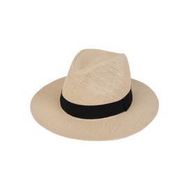 SCHIETWETTER Men's Panama Hat Carlos Straw Hat for Men Summer Hat 100% Paper, beige