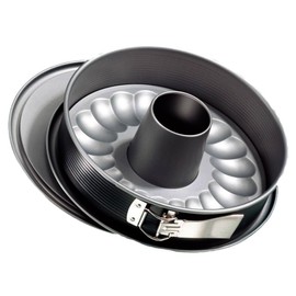 Zenker 6908 Springform mit Flach- und Rohrboden Ø 26 cm, energy