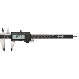 STEINLE 1321 Digital Vernier Caliper 150 mm with Locking Screw Reading: 0.01 mm Depth Gauge Square