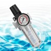 BSP 1/2" Air Compressor Moisture Water Trap Filter Regulator with
