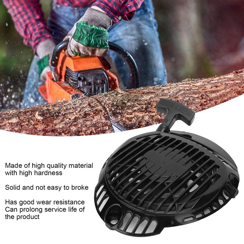 Pull Starter, Recoil Rewind Pull Starter Assembly Fits for 1416520S