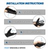 CJPPPZIW Windshield Wipers-16 Inch+16 Inch+12 Inch Replacement for 2018 2019