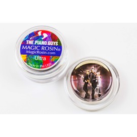 The Piano Guys Magic Rosin | Violin Rosin, Cello Rosin, Viola Rosin for Bows| Light Low Dust Resin| Violin Bow Rosin Accessories (Mission Impossible)