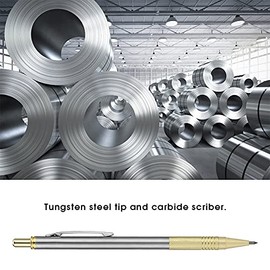 Cortador de Vidrio de Diamante Herramienta de Corte de Vidrio Punta de Pluma de Acero de Tungsteno Portátil para Placa de Cerámica de Vidrio Plata Oro(oro)