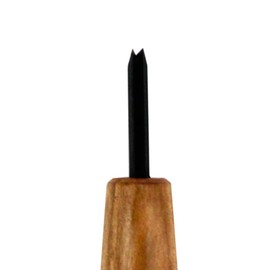 Mikisyo Mikisho Power Grip Chisel Triangular 0.06 inch (1.5 mm)