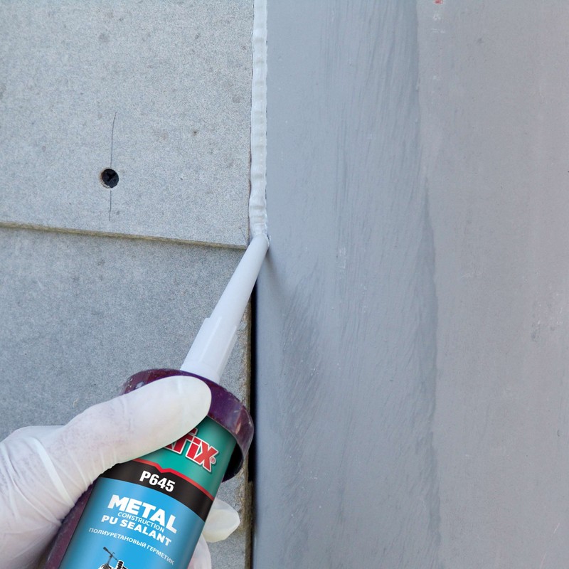 Akfix P645 Seam Sealer Automotive White (2x10.1 Oz.) - Urethane