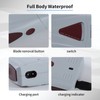 Rechargeable Men Electric Hair Clipper Trimmer Double Head Razor Reciprocating