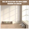 Blulu 2 Pack 18 Inch Baseboard Register Vent Duct Opening
