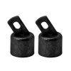TopHomer 2PCS 38mm Diameter Hot Dip Galvanized Chain Link Fence