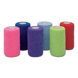 CoFlex 3200CP-036 Cohesive Compression Bandage Box of 36, 2" x 5 yds, Assorted